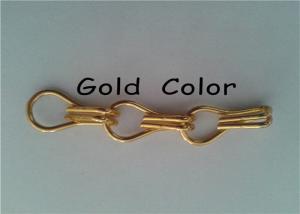 China Double Hooks Door Insect Curtain Fly Screen Aluminum Soft Smooth Links factory