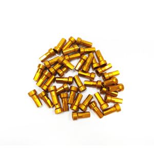 8G 9G 10G Motorcycle Spokes and Red Alloy Nipples for Replacement/Upgrade