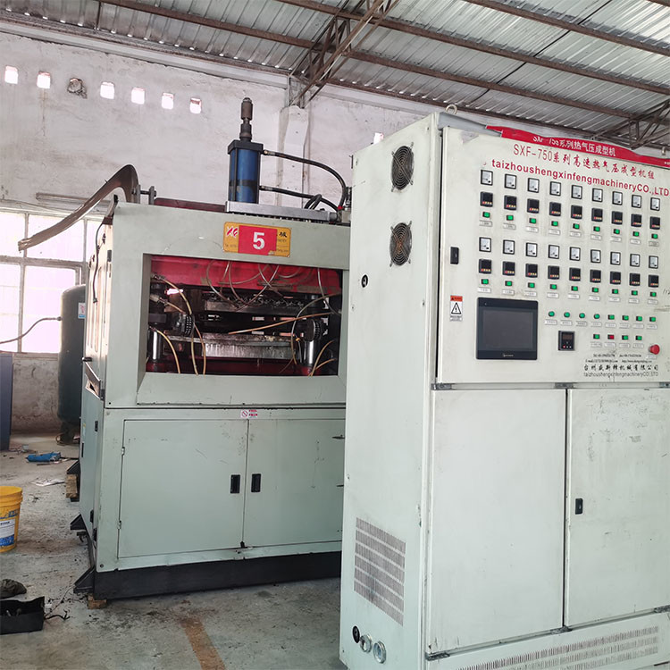Plastic Cup Making Used Thermoformer Coffee Cup Plastic Machine With Degradable