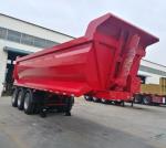 60t Load Capacity Rear Dump Trailer Wabco Relay Valve Durable