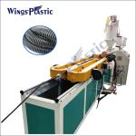 PP PE Pvc Conduit Pipe Manufacturing Machine Wiring Corrugated Pipe Extruder