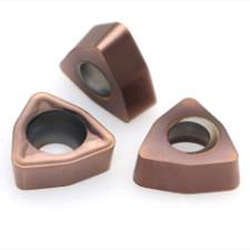 China WCMX040208R-FN Carbide Cutting Indexable Drill Insert HRC 93 factory