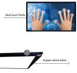 55 65 75 Inch Infrared Touch Frame With Usb Tempered Glass For Tv Smart Monitor