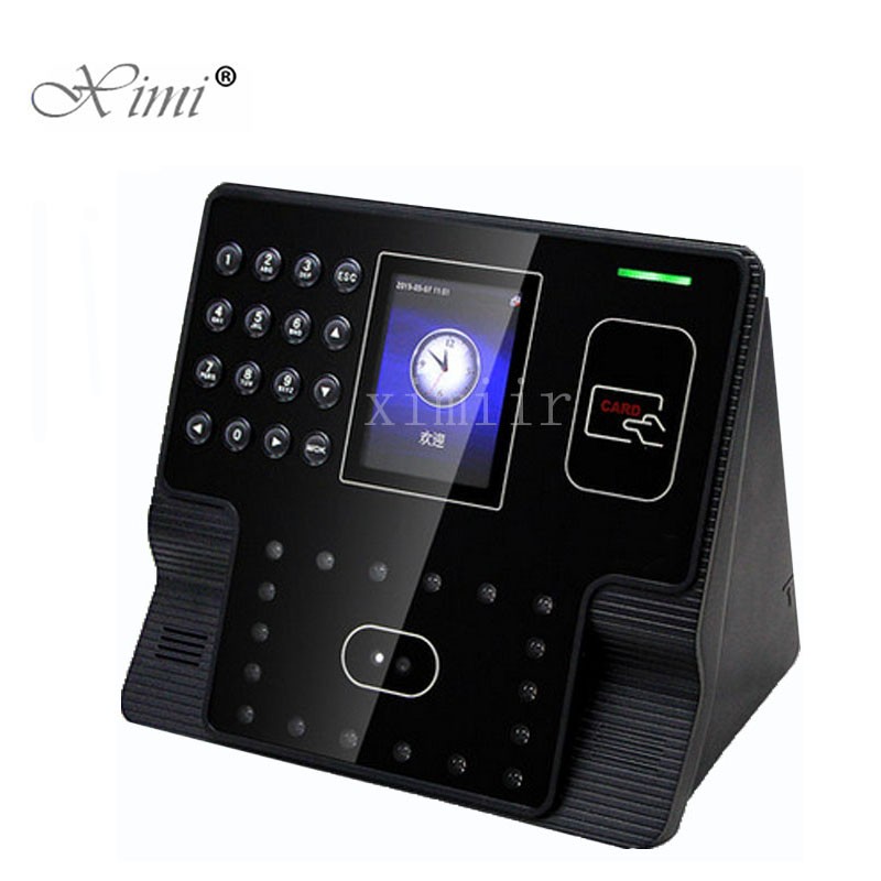 Facial Time Attendance And Access Control With IC Card Reader ZK Iface101 Touch Screen 200 Users Face Time And Attendance