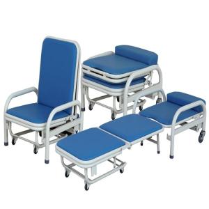 China Medical Foldable Accompanying Hospital Chair factory