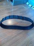 60mm Wide Robot Rubber Tracks Length 1080mm Black Color