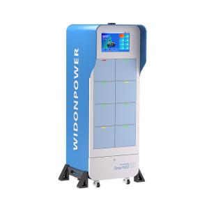 China Blue 8/24 Slots Battery Swap Cabinet Public Motorcycle Charging Station factory