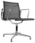American Style Aluminum Office Chair / Mesh Meeting Chair Highly Breathable