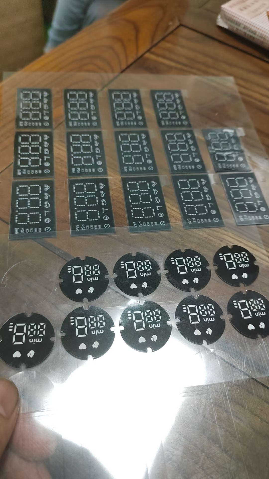 Customized Membrane Touch Control Panel , Button Screen Protection Film