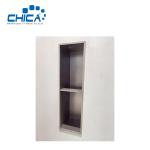 Double Lattice Stainless Steel Rectangular Storage Cabinet For Bathroom Simple