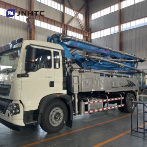 China Truck Mounted HOWO 38M Concrete Pump Truck With Three Axle on sale
