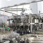 Glass Bottle Carbonated Soft Drink Production Line Balance Pressure Filling