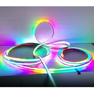 led strip light DMX flexible digital WS2812B pixel rgb tube light ip67 ip68 side
