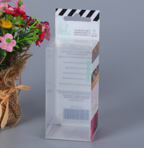 OEM Printing Folding Plastic Box , Clear PVC / PET / PP Gift Storage Boxes