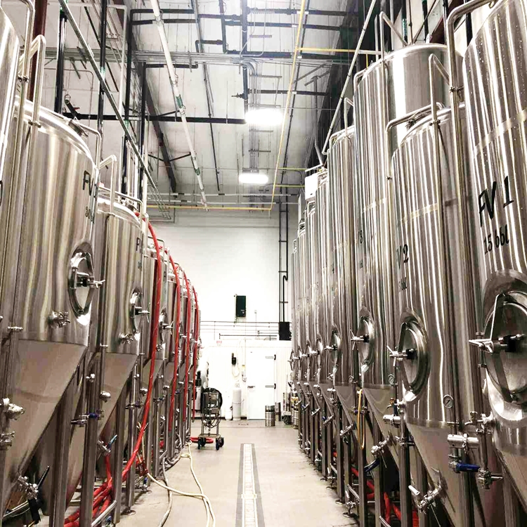 Beer production line beer fermentation equipment warranty service
