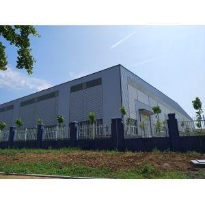 Q355B Grade Durable Design Nice Outlook Prefabricated Steel Structure Constructi