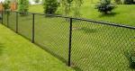 Black Green Pvc Coated Chain Link Mesh Fencing 14 Gauge Diamond Farm 6ft X 50ft