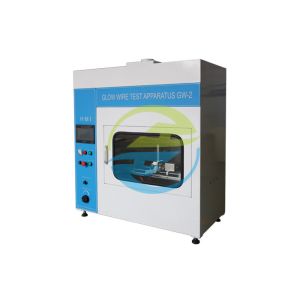 AC220V Flammability Testing Equipment Touch Screen Operation Glow Wire Tester