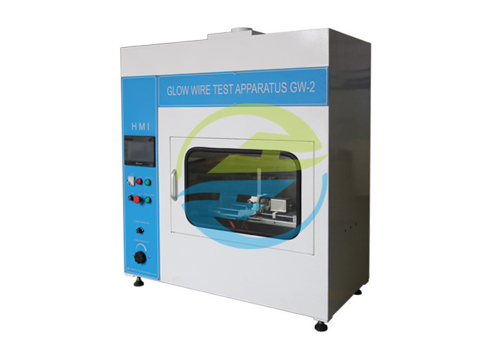 China AC220V Flammability Testing Equipment Touch Screen Operation Glow Wire Tester on sale