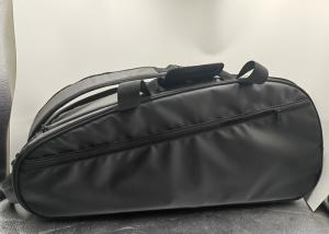 China OEM Black Padel Racket Bag Large Capacity Double Shoulder Backpack factory
