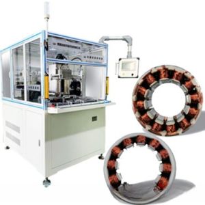 Multi-Pole Multi-Station Motor Stator Coil Winding Machine for Single or Double