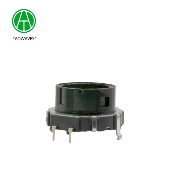 China Compact Dual Shaft Encoder 28mm Size Featuring Incremental Working Principle and Push Button Control factory