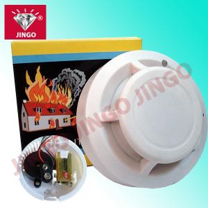 China Fire alarm system photoelectric portable smoke detector 9V battery on sale