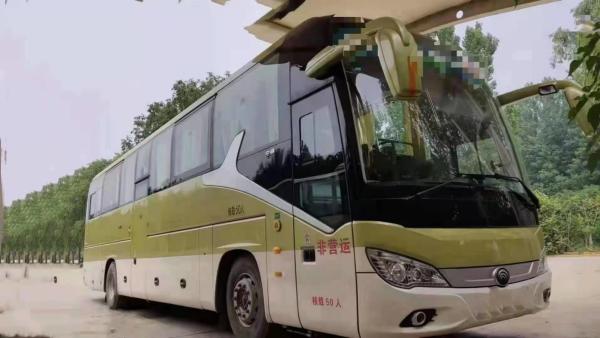 Used Yutong Bus ZK6120HQ5Y 50 Seats 2020 Year Manual Used Diesel Bus For