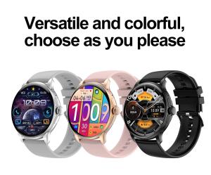 China Health Monitor Women's Bluetooth Watch Amoled Calling Smartwatch For Android IOS factory