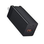 Portable GaN Fast Charger PD 65W AC Power Adapter EU / US / UK Plug