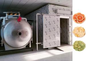 China Stainless Steel Vacuum Freeze Drying Machine 200 KG/Batch factory