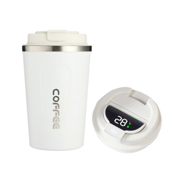 304 Stainless Steel Reusable Thermos Cup with Spill/Vacuum Insulation Smart