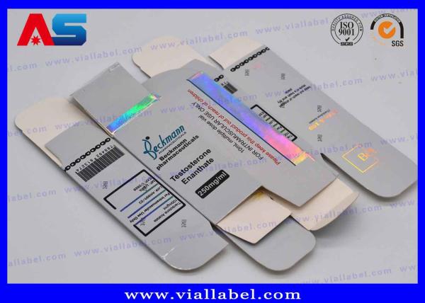 Hologram Paper Anavar Oral Peptide Medicine Packaging Box 10ml bottle labels