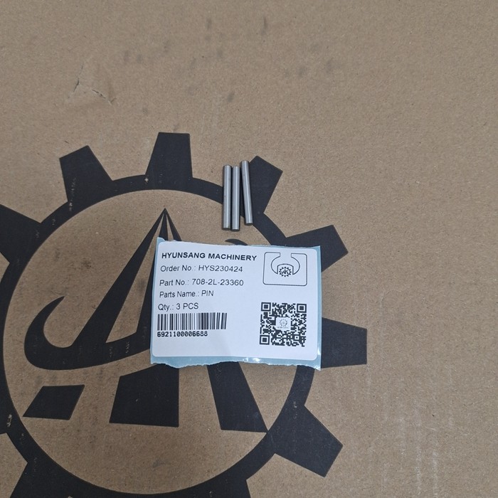 Excavator Spare Parts Pin 708-2L-23360 7082L23360 For PC130 PC138 PC200 PC220