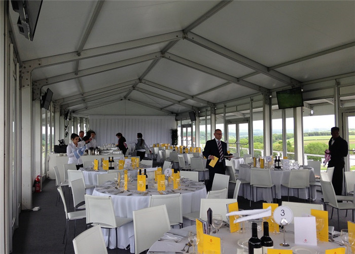 Widely Application ClearSpan Structure Glass Wall Event Party Exhibition Tent