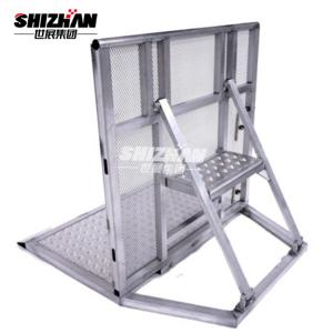 China Aluminum Pedestrian Security Crowd Control Safety Stage Barrier factory
