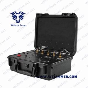 China Military Waterproof Outdoor Bomb Jammer 300M GSM WIFI 4G Cell Phone Signal Jammer factory