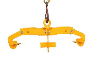 China 500Kg Loading Drum Handling Tool , Forklift Drum Handler factory