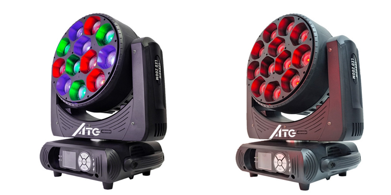 3- 90w Mobile Head Titanic 9090 Lights for Club Bar Dj Show Stage Lighting LED RGBW