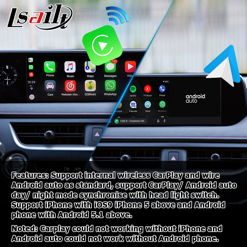 Android auto carplay Video Interface Box For Lexus UX250h UX200 ES LS etc carplay optional