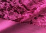 Warp Knitted Polyester Spandex Ice Velvet Fabric For Toy And Clothes