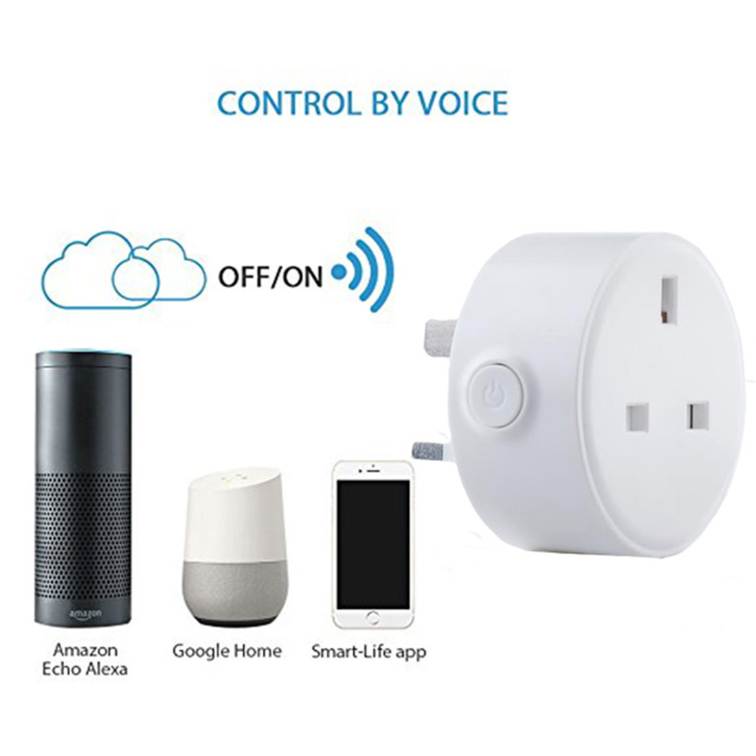 UK Mini smart plug 10A(M8)