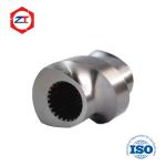 Self-Cleaning Twin Screw Threaded Sleeves 38CrMoAl Nitrided Steel Mirror