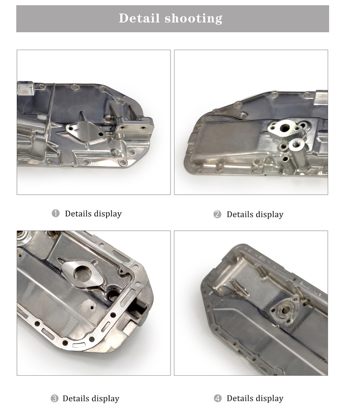 Silver Aluminum Oil Cooler Cover 1217290710 For 6RB1