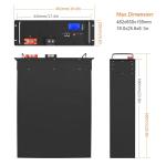 Lithium 48v 100ah Lifepo4 Home Battery Prismatic RS485