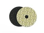 White / Black Stone Diamond Polishing Pads Max 4500 RPM 3.0mm Thickness Round
