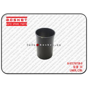 China Isuzu NPR 4HF1 Cylinder Block Liner 8971767280 8-97176728-0 High Durability on sale