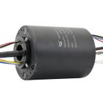 IP54 Protection Through Hole Slip Ring 300 Rpm Rotating Speed