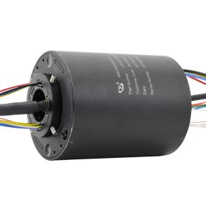 China 16 Circuits Through Bore Slip Ring with a 25mm Hole for Signal Transmission factory