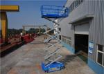 AC Driven System Hydraulic Scissor Lift For Aerial Maintain Low Noise No